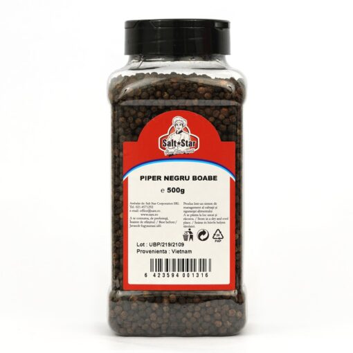 Piper negru boabe Salt Star Corporation 500g