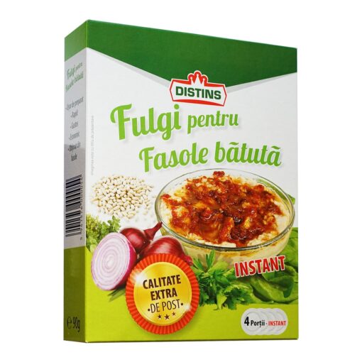 Fulgi pentru fasole batuta, cutie 90g