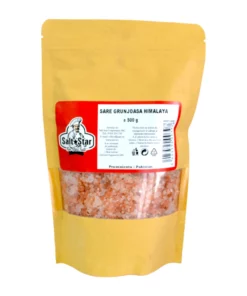 sare grunjoasă himalaya, salt star corporation, plic resigilabil 500g