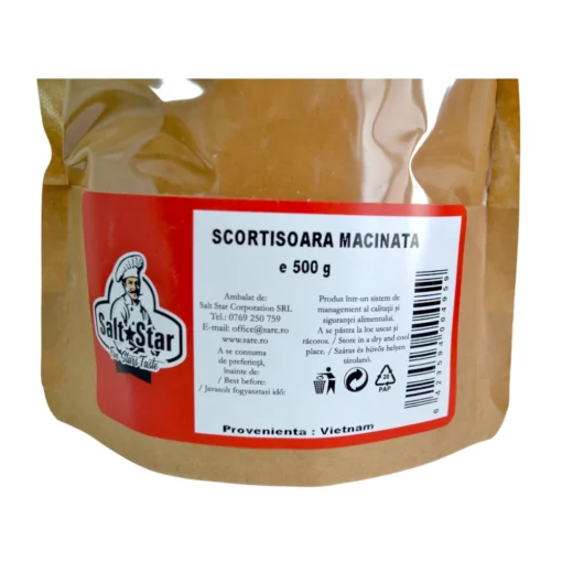 Scorțișoară măcinată la plic resigilabil, 500g, Vietnam