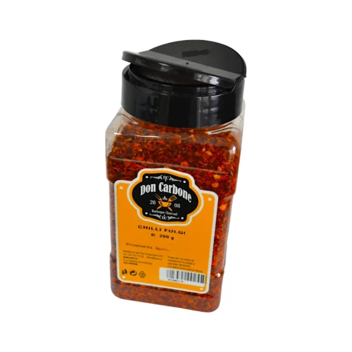 fulgi chilli, spania, premium don carbone, borcan 200g