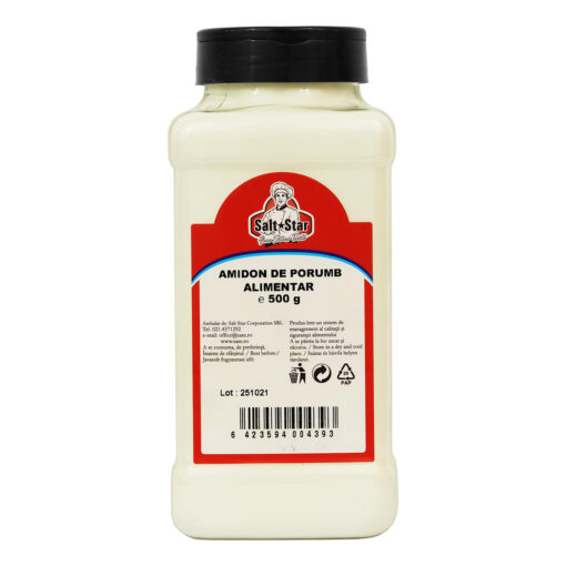 amidon de porumb alimentar, salt star corporation, borcan 500g