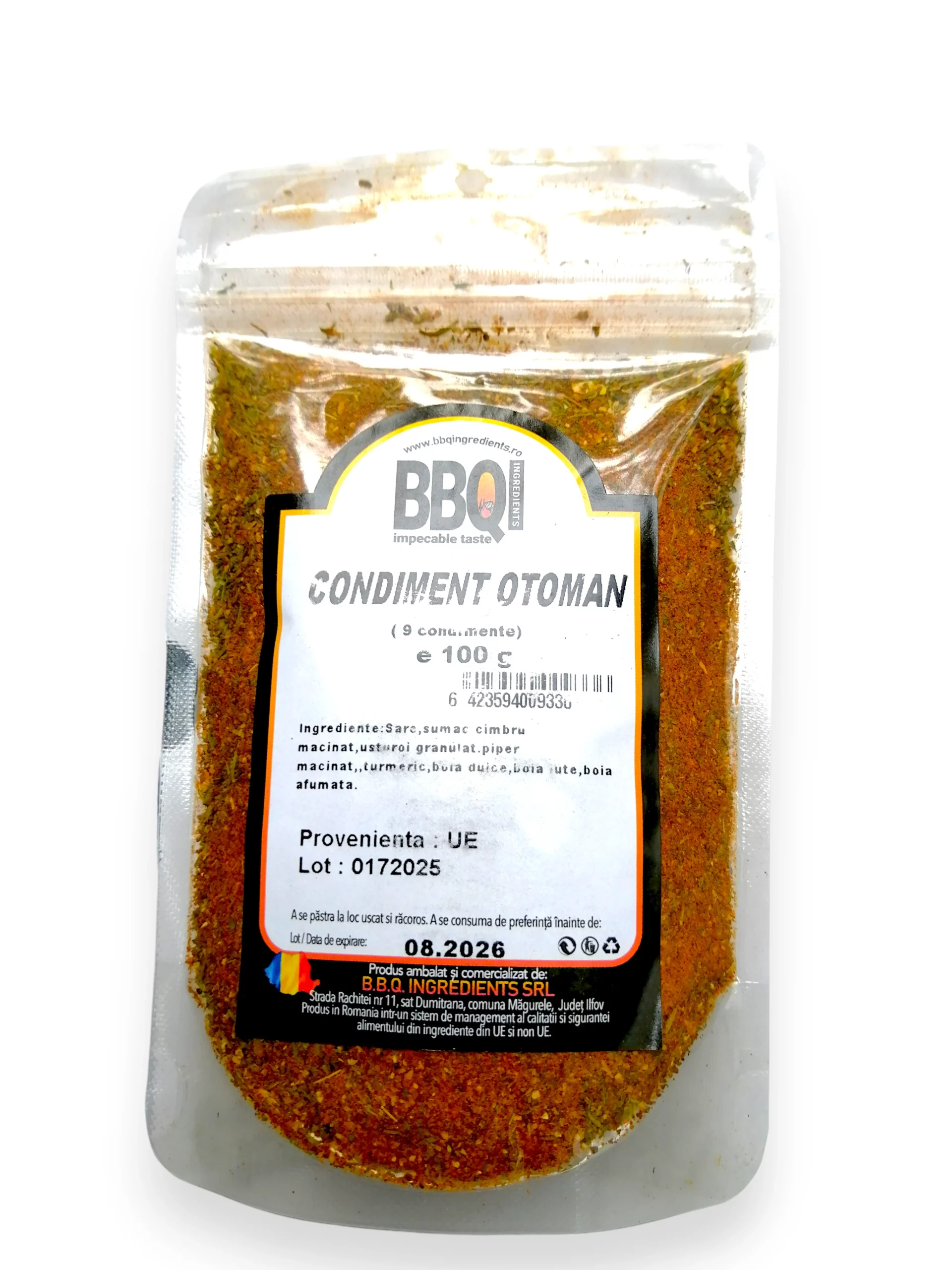 condiment otoman, pungă 100g