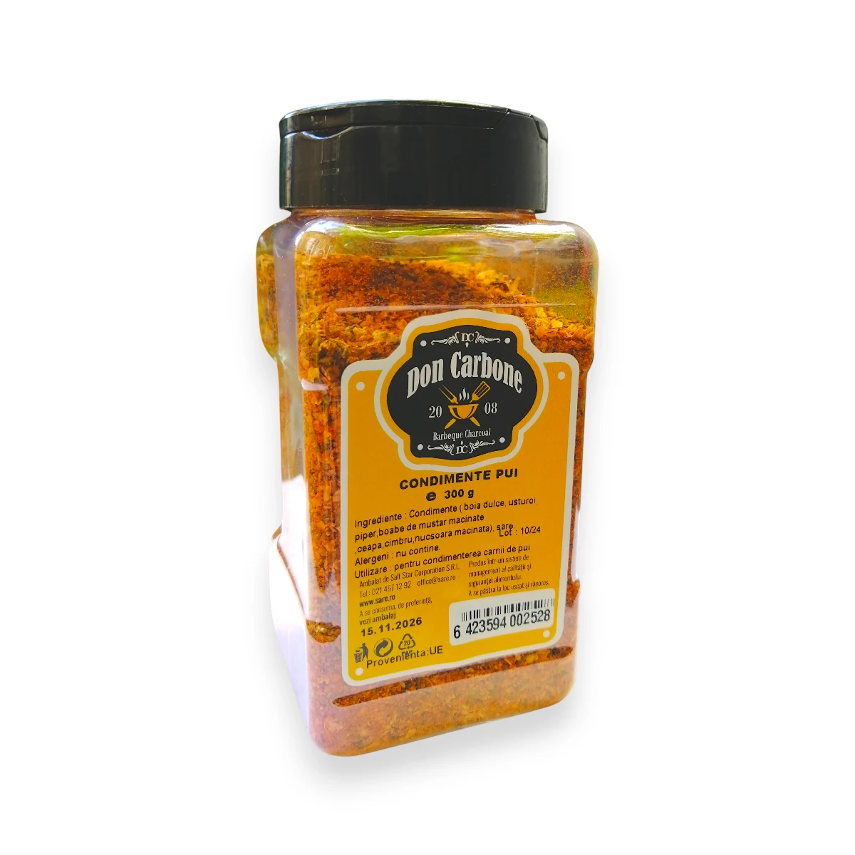 condimente pui don carbone, borcan 300g