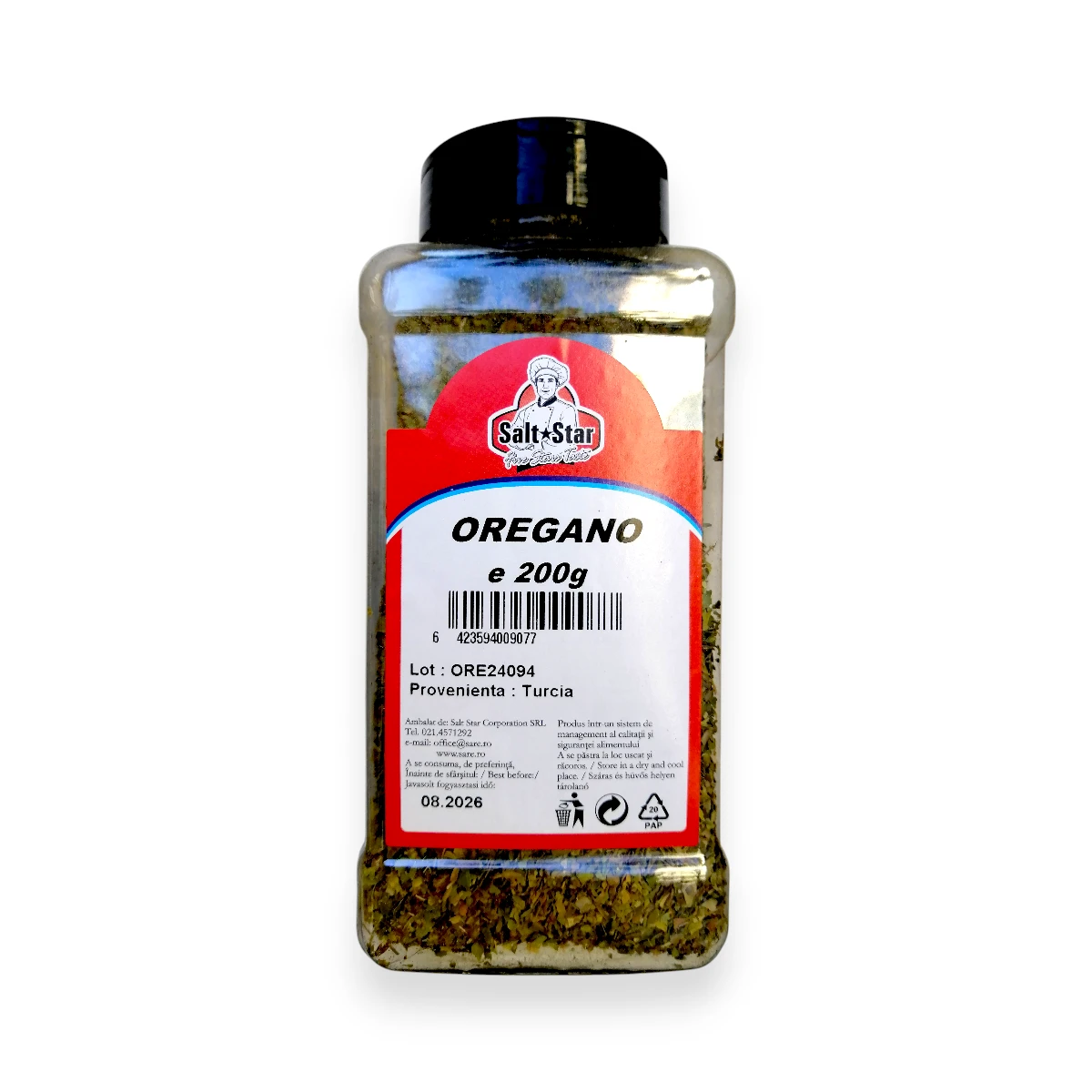 oregano, borcan 200g
