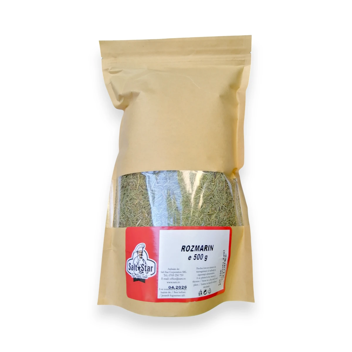 rozmarin, plic resigilabil 500g