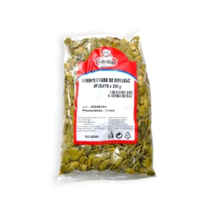 semințe crude de dovleac decojite, pungă 200 g