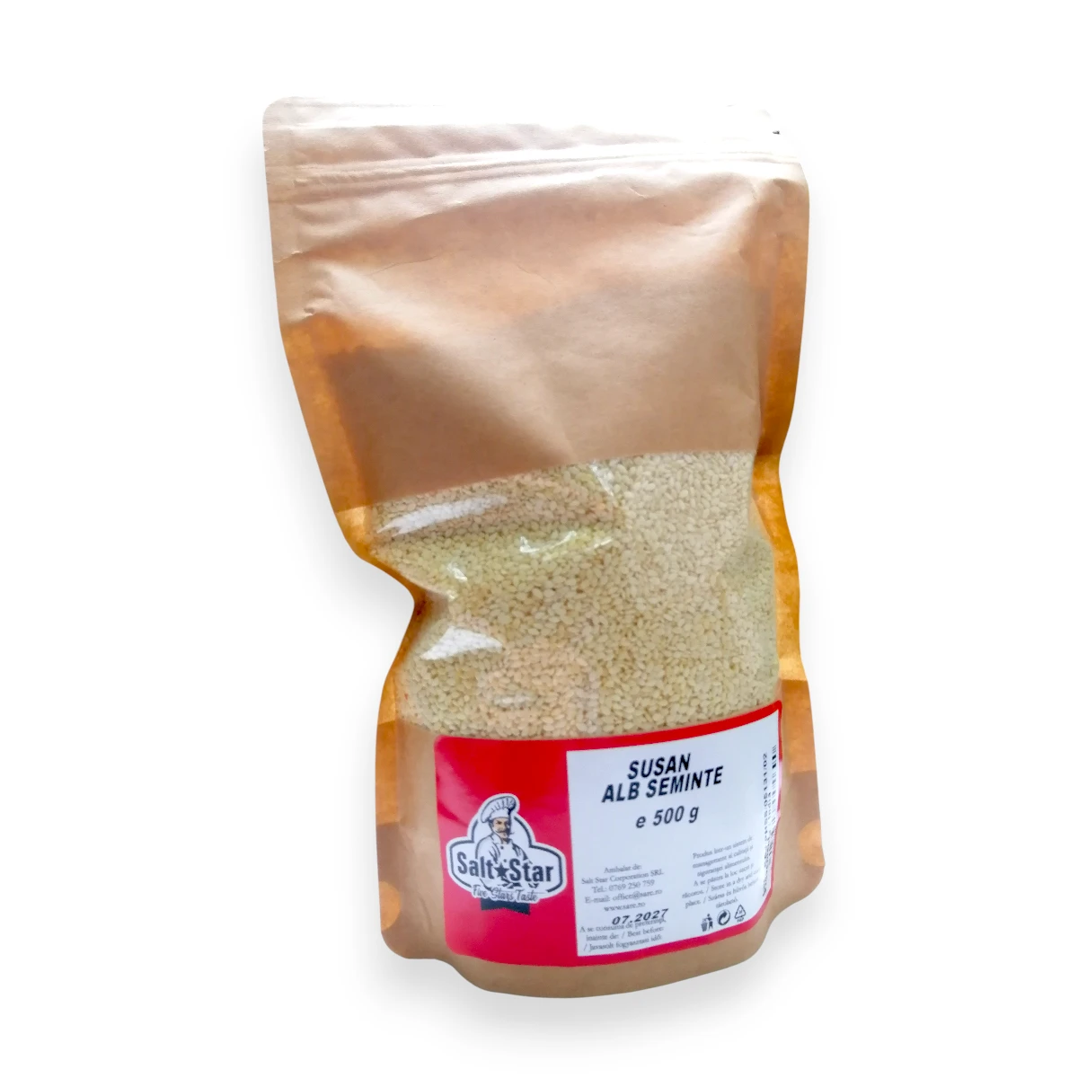 susan alb semințe, plic resigilabil 1kg