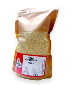 susan alb semințe, plic resigilabil 500 g