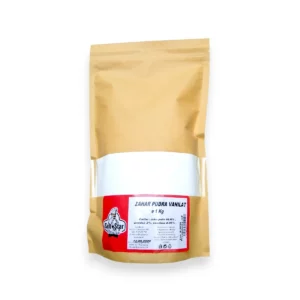 zahăr pudră vanilat, salt star corporation, plic resigilabil 1kg
