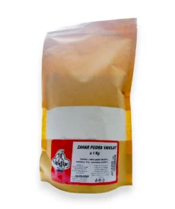 zahăr pudră vanilat, salt star corporation, plic resigilabil 1kg
