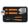 set ustensile pentru gratar 3buc (ambalaj textil)